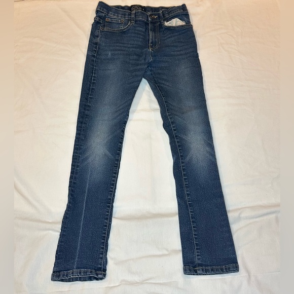 Lucky Brand Youth Indigo Denim Pants Adjustable Waist Skinny Stretch Jeans - Picture 1 of 9